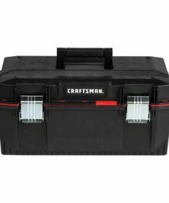 CRAFTSMAN Portable Tool Boxes PRO 23-in Red Plastic Lockable Tool Box -Craftsman Store 076174827071xl