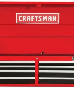 CRAFTSMAN Top Tool Chests 2000 Series 51.5-in W x 24.5-in H 8-Drawer Steel Tool Chest (Red)