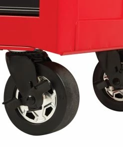 CRAFTSMAN Bottom Tool Cabinets 2000 Series 26.5-in W x 37.5-in H 5-Drawer Steel Rolling Tool Cabinet (Red) -Craftsman Store 08834464