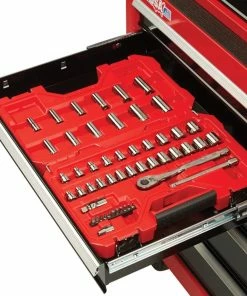 CRAFTSMAN Bottom Tool Cabinets 2000 Series 52-in W x 37.5-in H 10-Drawer Steel Rolling Tool Cabinet (Red) -Craftsman Store 08840353