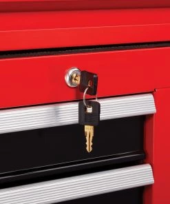 CRAFTSMAN Top Tool Chests 2000 Series 51.5-in W x 24.5-in H 8-Drawer Steel Tool Chest (Red) -Craftsman Store 08840362 scaled