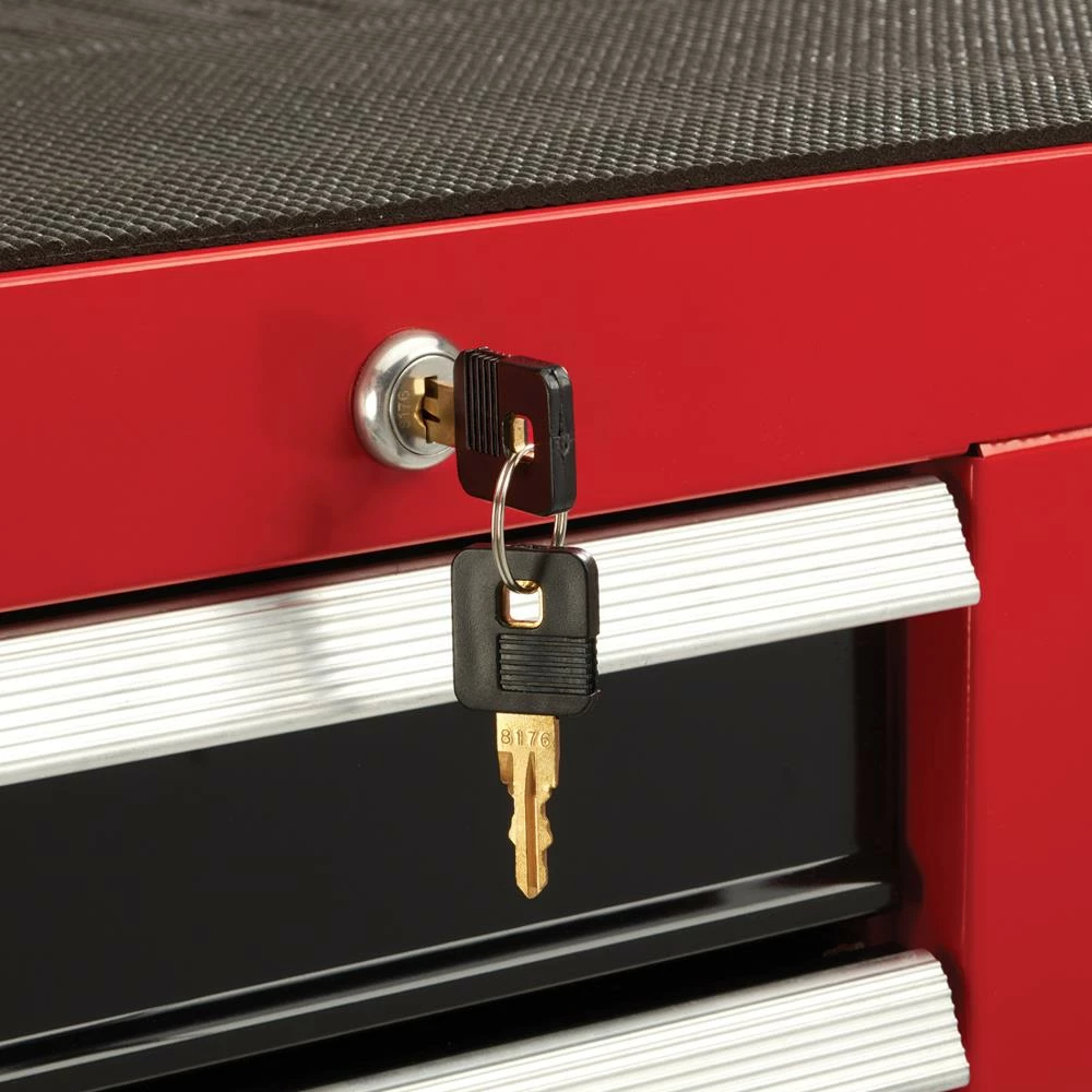 CRAFTSMAN Bottom Tool Cabinets 2000 Series 41-in W x 37.5-in H 10-Drawer Steel Rolling Tool Cabinet (Red) 11 CRAFTSMAN Bottom Tool Cabinets 2000 Series 41-in W x 37.5-in H 10-Drawer Steel Rolling Tool Cabinet (Red) - Image 11