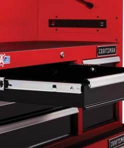 CRAFTSMAN Top Tool Chests 2000 Series 40.5-in W x 24.5-in H 6-Drawer Steel Tool Chest (Red) -Craftsman Store 08840376