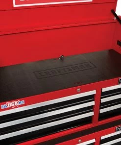 CRAFTSMAN Top Tool Chests 2000 Series 40.5-in W x 24.5-in H 6-Drawer Steel Tool Chest (Red) -Craftsman Store 08840378