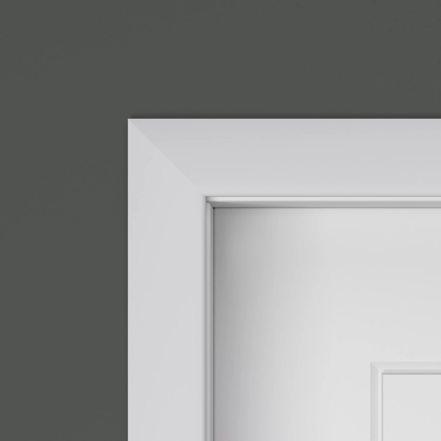 ReliaBilt Window & Door Moulding 11/16-in x 2-1/4-in 2-1/4-in x 10-ft Primed Wood Casing 3 ReliaBilt Window & Door Moulding 11/16-in x 2-1/4-in 2-1/4-in x 10-ft Primed Wood Casing - Image 3