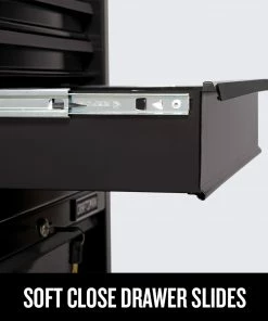 CRAFTSMAN Bottom Tool Cabinets 1000 Series 26.5-in W x 32.5-in H 4-Drawer Steel Rolling Tool Cabinet (Black) 23 CRAFTSMAN Bottom Tool Cabinets 1000 Series 26.5-in W x 32.5-in H 4-Drawer Steel Rolling Tool Cabinet (Black) -Craftsman Store 08965272