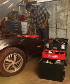 CRAFTSMAN Portable Tool Boxes 22-in 1-Drawer Black Plastic and Metal Wheels Lockable Tool Box 14 CRAFTSMAN Portable Tool Boxes 22-in 1-Drawer Black Plastic and Metal Wheels Lockable Tool Box -Craftsman Store 09051388