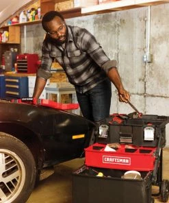 CRAFTSMAN Portable Tool Boxes 22-in 1-Drawer Black Plastic and Metal Wheels Lockable Tool Box 15 CRAFTSMAN Portable Tool Boxes 22-in 1-Drawer Black Plastic and Metal Wheels Lockable Tool Box -Craftsman Store 09051391