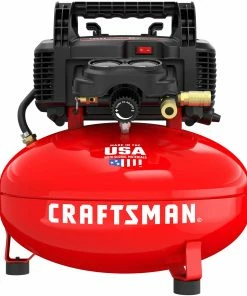 CRAFTSMAN Air Compressors 6-Gallon Single Stage Portable Electric Pancake Air Compressor 13 CRAFTSMAN Air Compressors 6-Gallon Single Stage Portable Electric Pancake Air Compressor -Craftsman Store 09214296 scaled
