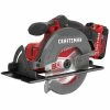 CRAFTSMAN Circular Saws V20 20-Volt Max 6-1/2-in Cordless Circular Saw Kit Circular Saw (1-Battery and Charger Included)