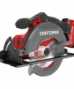 CRAFTSMAN Circular Saws V20 20-Volt Max 6-1/2-in Cordless Circular Saw Kit Circular Saw (1-Battery and Charger Included)