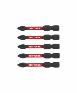 CRAFTSMAN Impact Driver Bits Impact-Rated 5-Piece 1/4-in x 2-in Phillips Impact Driver Bit
