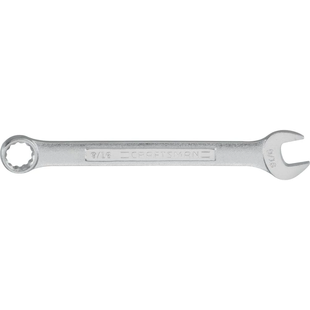 CRAFTSMAN Combination Wrenches & Sets 9/16-in 12-point Standard (SAE) Standard Combination Wrench 1 CRAFTSMAN Combination Wrenches & Sets 9/16-in 12-point Standard (SAE) Standard Combination Wrench