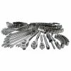 CRAFTSMAN Mechanics Tool Sets 150-Piece Standard (SAE) and Metric Combination Gunmetal Chrome Mechanics Tool Set (1/4-in; 3/8-in)