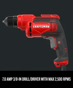 CRAFTSMAN Drills 3/8-in Corded Drill -Craftsman Store 09217718
