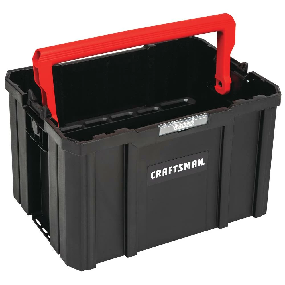 CRAFTSMAN Portable Tool Boxes VERSASTACK System 17-in Red Plastic Tool Box 1 CRAFTSMAN Portable Tool Boxes VERSASTACK System 17-in Red Plastic Tool Box