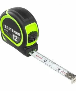 CRAFTSMAN Tape Measures HI-VIS 12-ft Tape Measure