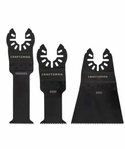 CRAFTSMAN Oscillating Tool Accessories 3-Pack High Carbon Steel Oscillating Tool Blade
