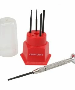 CRAFTSMAN Screwdrivers 5-Piece Steel Handle Set Multi-bit Screwdriver Set