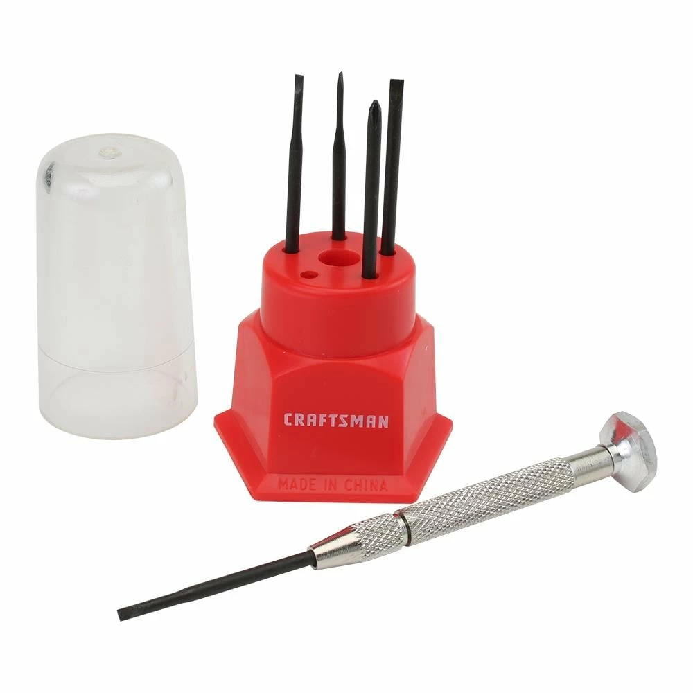 CRAFTSMAN Screwdrivers 5-Piece Steel Handle Set Multi-bit Screwdriver Set 1 CRAFTSMAN Screwdrivers 5-Piece Steel Handle Set Multi-bit Screwdriver Set
