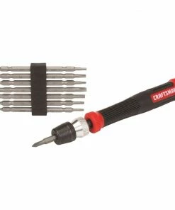 CRAFTSMAN Screwdrivers Precision 14-Piece Bi-material Handle Set Multi-bit Screwdriver Set