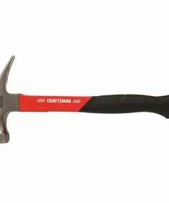 CRAFTSMAN Hammers 20-oz Smooth Face Steel Head Fiberglass Claw Hammer