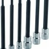 CRAFTSMAN Driver Sockets & Sets 6-Piece 1/4-in; 3/8-in Drive Set Hex Bit Metric Driver Socket Set