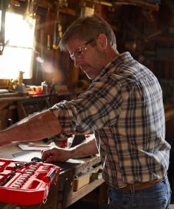 CRAFTSMAN Mechanics Tool Sets 81-Piece Standard (SAE) and Metric Combination Gunmetal Chrome Mechanics Tool Set (1/4-in; 3/8-in) -Craftsman Store 09223707 scaled