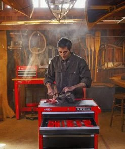 CRAFTSMAN Top Tool Chests 2000 Series 26-in W x 24.5-in H 4-Drawer Steel Tool Chest (Red) -Craftsman Store 09223719 scaled