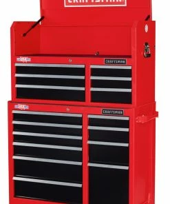 CRAFTSMAN Top Tool Chests 2000 Series 40.5-in W x 24.5-in H 6-Drawer Steel Tool Chest (Red) -Craftsman Store 09223744 scaled