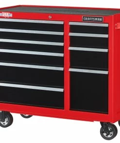 CRAFTSMAN Bottom Tool Cabinets 2000 Series 41-in W x 37.5-in H 10-Drawer Steel Rolling Tool Cabinet (Red) 21 CRAFTSMAN Bottom Tool Cabinets 2000 Series 41-in W x 37.5-in H 10-Drawer Steel Rolling Tool Cabinet (Red) -Craftsman Store 09223748 scaled