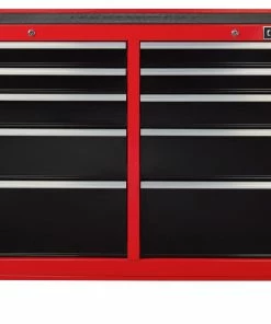 CRAFTSMAN Bottom Tool Cabinets 2000 Series 52-in W x 37.5-in H 10-Drawer Steel Rolling Tool Cabinet (Red) -Craftsman Store 09223757 scaled