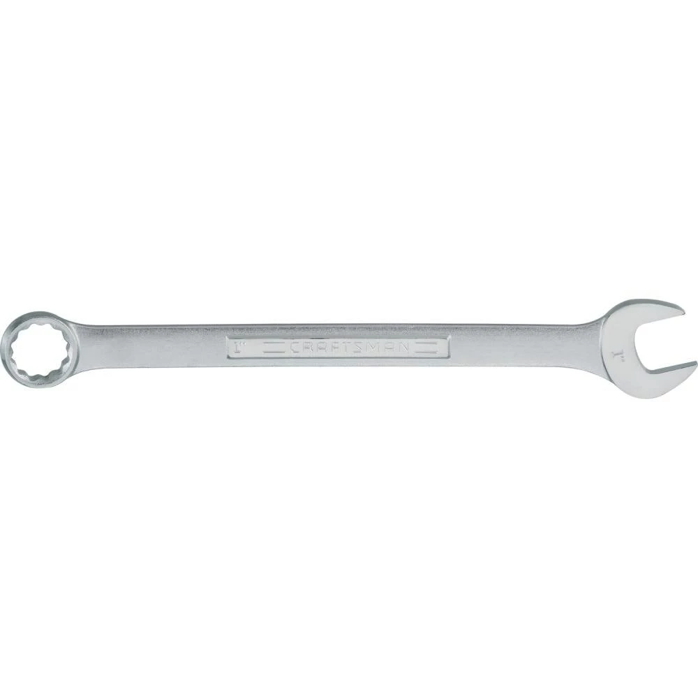 CRAFTSMAN Combination Wrenches & Sets 1-in 12-point Standard (SAE) Standard Combination Wrench 1 CRAFTSMAN Combination Wrenches & Sets 1-in 12-point Standard (SAE) Standard Combination Wrench