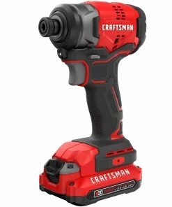 CRAFTSMAN Impact Drivers V20 20-volt Max Variable Speed Brushless Cordless Impact Driver (1-Battery Included)
