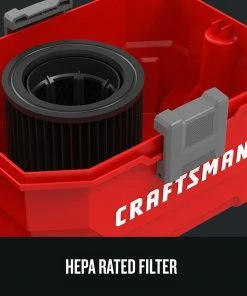 CRAFTSMAN Shop Vacuums V20 20-Volt Max 2-Gallon Cordless Portable Wet/Dry Shop Vacuum (Battery Not Included) 20 CRAFTSMAN Shop Vacuums V20 20-Volt Max 2-Gallon Cordless Portable Wet/Dry Shop Vacuum (Battery Not Included) -Craftsman Store 09224757