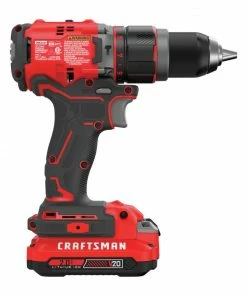CRAFTSMAN Hammer Drills V20 1/2-in 20-volt Max Variable Speed Brushless Cordless Hammer Drill (2-Batteries Included) 19 CRAFTSMAN Hammer Drills V20 1/2-in 20-volt Max Variable Speed Brushless Cordless Hammer Drill (2-Batteries Included) -Craftsman Store 09224802