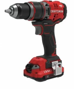 CRAFTSMAN Hammer Drills V20 1/2-in 20-volt Max Variable Speed Brushless Cordless Hammer Drill (2-Batteries Included) 17 CRAFTSMAN Hammer Drills V20 1/2-in 20-volt Max Variable Speed Brushless Cordless Hammer Drill (2-Batteries Included) -Craftsman Store 09224804