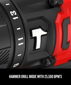 CRAFTSMAN Hammer Drills V20 1/2-in 20-volt Max Variable Speed Cordless Hammer Drill (2-Batteries Included) -Craftsman Store 09224818