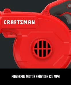 CRAFTSMAN Jobsite Blowers 20-volt Max Jobsite Blower (Tool Only) -Craftsman Store 09224829