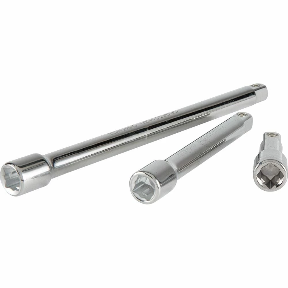 CRAFTSMAN Socket Extensions 3-Piece 1/2-in Drive Socket Extension Set 1 CRAFTSMAN Socket Extensions 3-Piece 1/2-in Drive Socket Extension Set