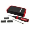 CRAFTSMAN Screwdrivers 26-Piece Bi-material Handle Ratcheting Set Multi-bit Screwdriver Set