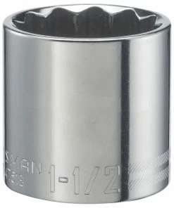 CRAFTSMAN Sockets & Socket Sets Standard (SAE) 1/2-in Drive 12-point 1-1/2-in Shallow Socket