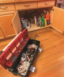 CRAFTSMAN Portable Tool Boxes PRO 26-in Red Plastic Lockable Tool Box 24 CRAFTSMAN Portable Tool Boxes PRO 26-in Red Plastic Lockable Tool Box -Craftsman Store 09229624