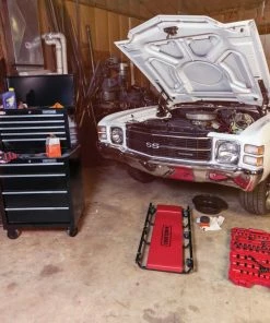 CRAFTSMAN Top Tool Chests 1000 Series 26-in W x 17.25-in H 5-Drawer Steel Tool Chest (Black) -Craftsman Store 09229719