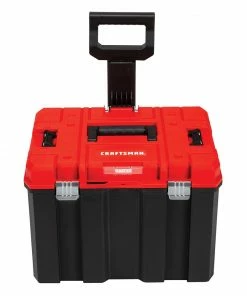 CRAFTSMAN Portable Tool Boxes VERSASTACK System 20-in Red Plastic Wheels Lockable Tool Box