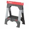 CRAFTSMAN Saw Horses 26.91-in W x 32.41-in H Adjustable Metal and Plastic Saw Horse (2500-lb Capacity)