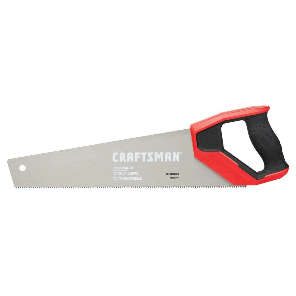 CRAFTSMAN Hand Saws 15-in Medium Cut Tooth Saw 1 CRAFTSMAN Hand Saws 15-in Medium Cut Tooth Saw