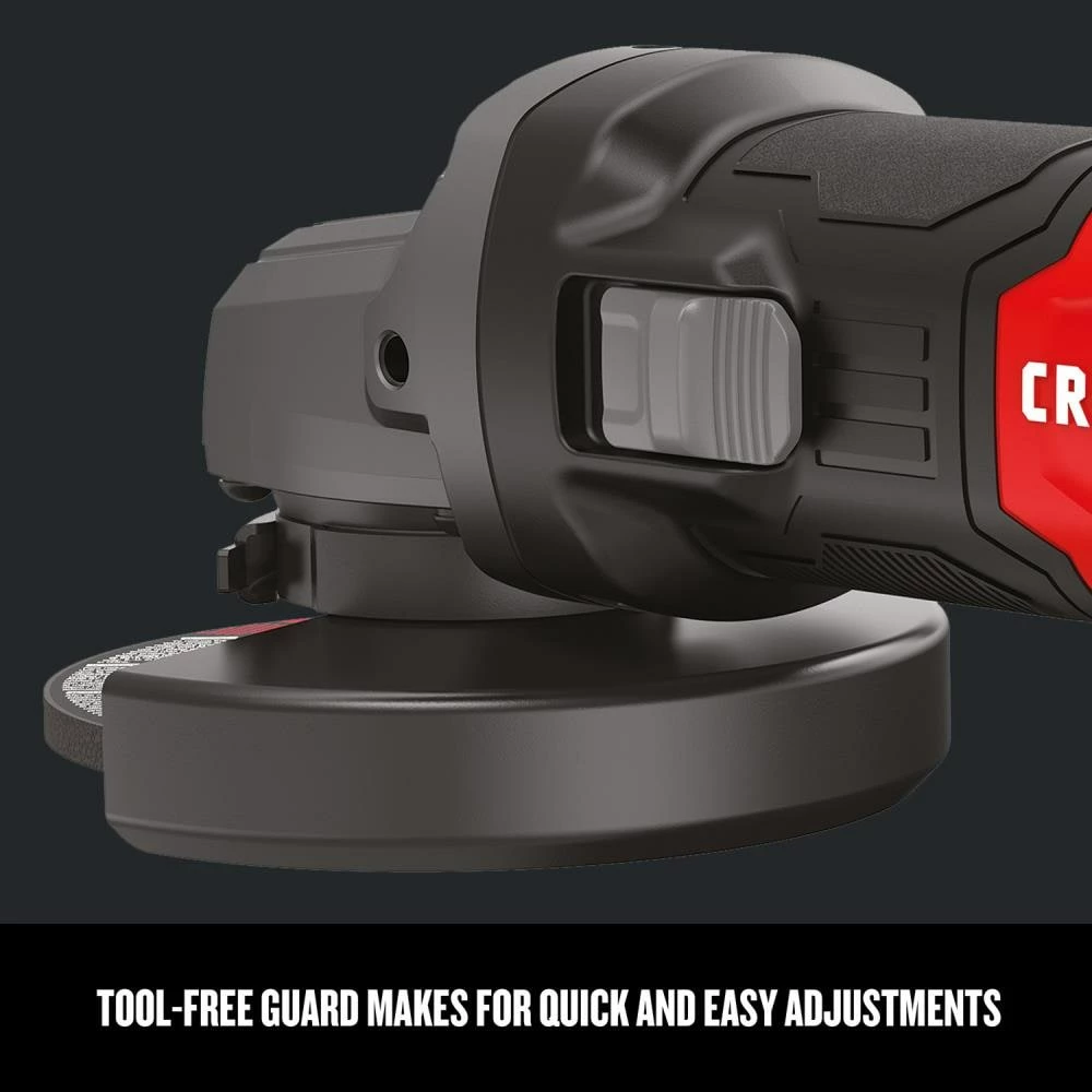 CRAFTSMAN Angle Grinders 4.5-in Sliding Switch Corded Angle Grinder 5 CRAFTSMAN Angle Grinders 4.5-in Sliding Switch Corded Angle Grinder - Image 5