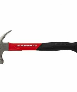 CRAFTSMAN Hammers 16-oz Smooth Face Steel Head Fiberglass Claw Hammer