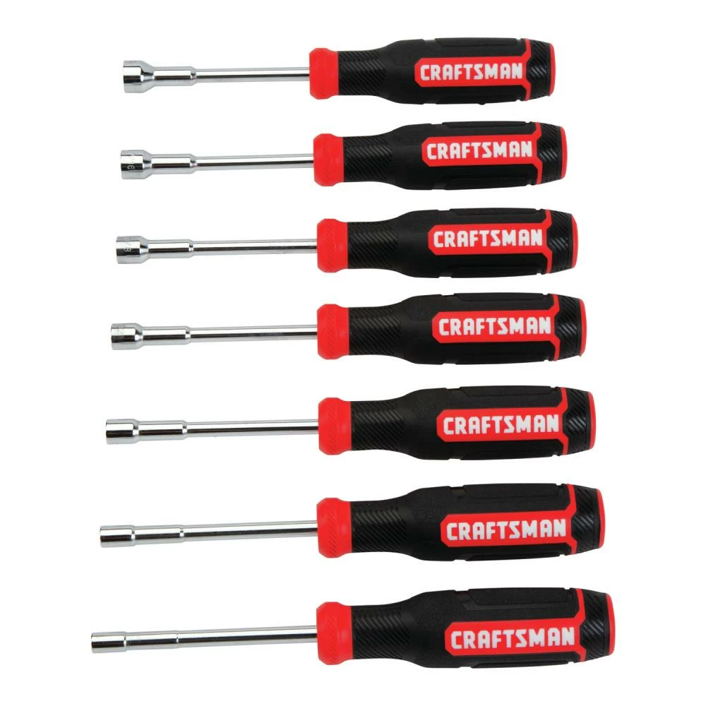 CRAFTSMAN Nut Driver Sets 7-Piece Spline Nut Driver Set 1 CRAFTSMAN Nut Driver Sets 7-Piece Spline Nut Driver Set